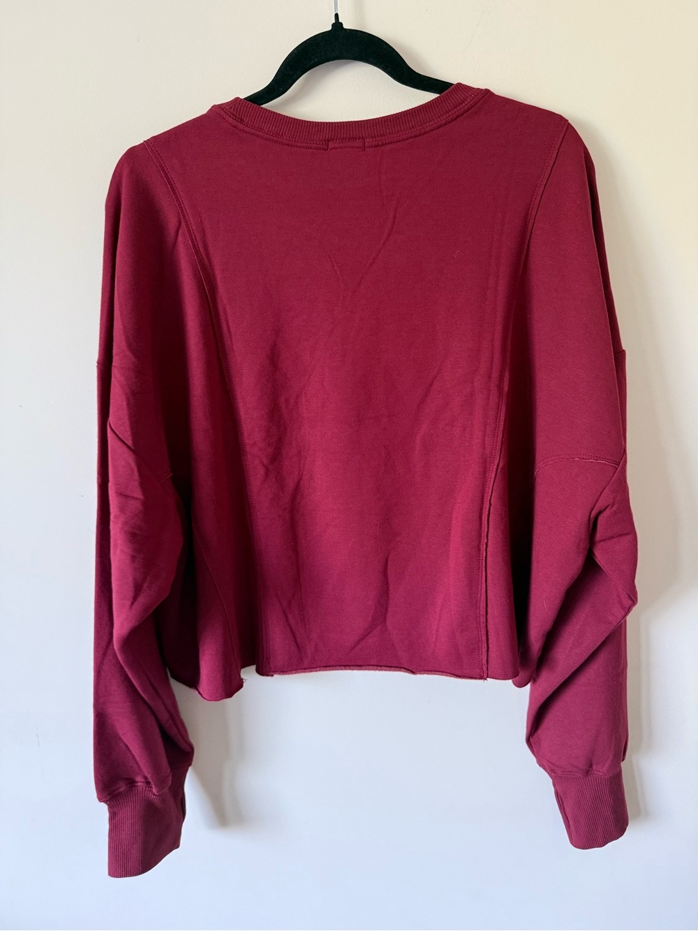 NWT AERIE OTT SEAMED CREWNECK - Picture 5 of 6